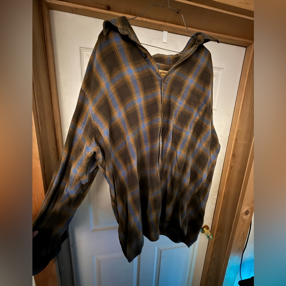 3XLT men’s flannel